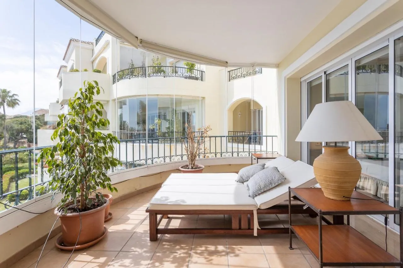 Homeforguest Front Line Beach Apartment In Hacienda Playa Marbella