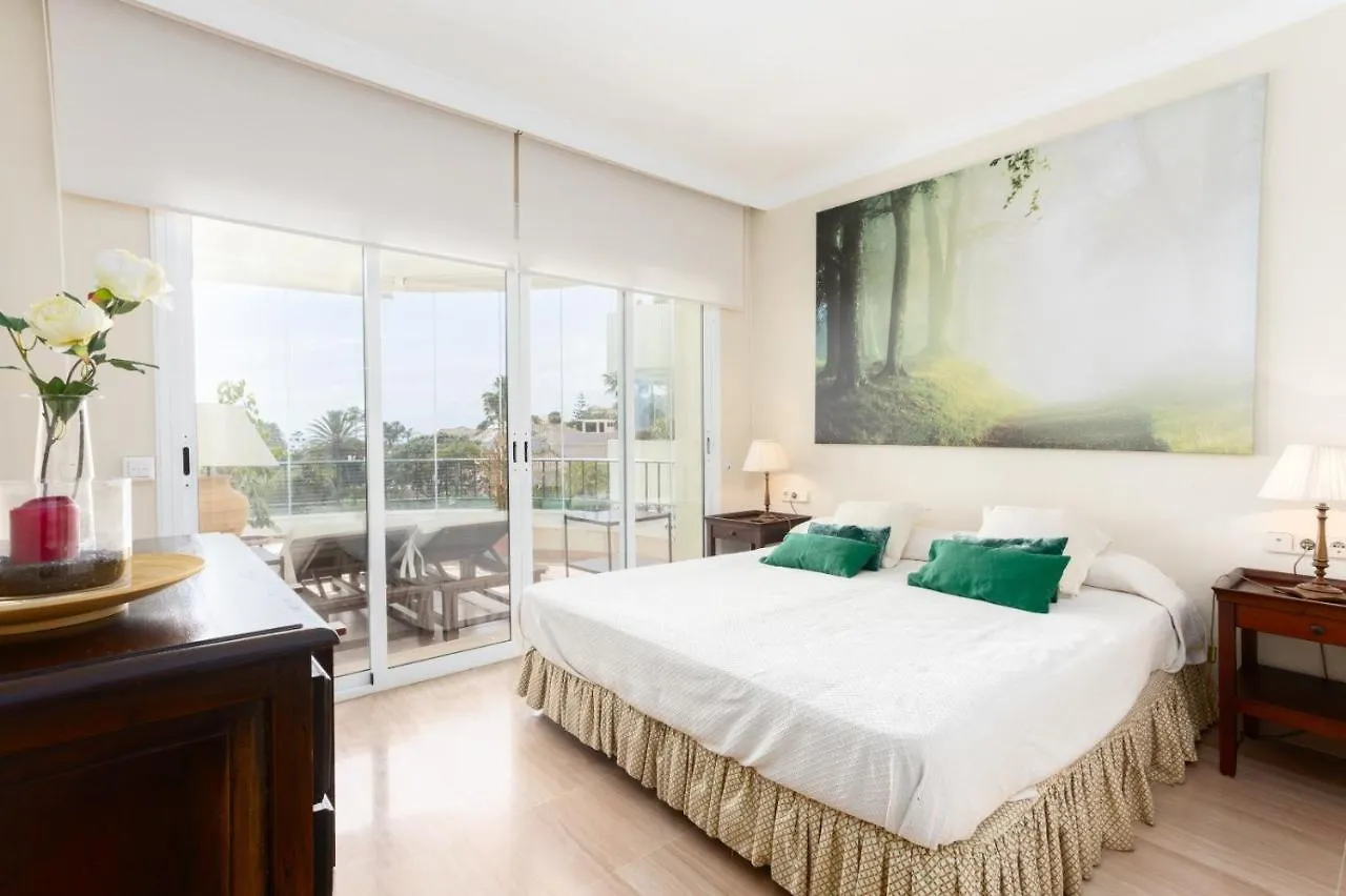 Homeforguest Front Line Beach Apartment In Hacienda Playa Marbella