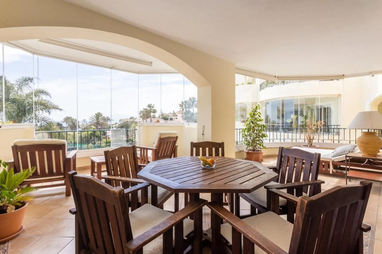 Homeforguest Front Line Beach Apartment In Hacienda Playa Marbella